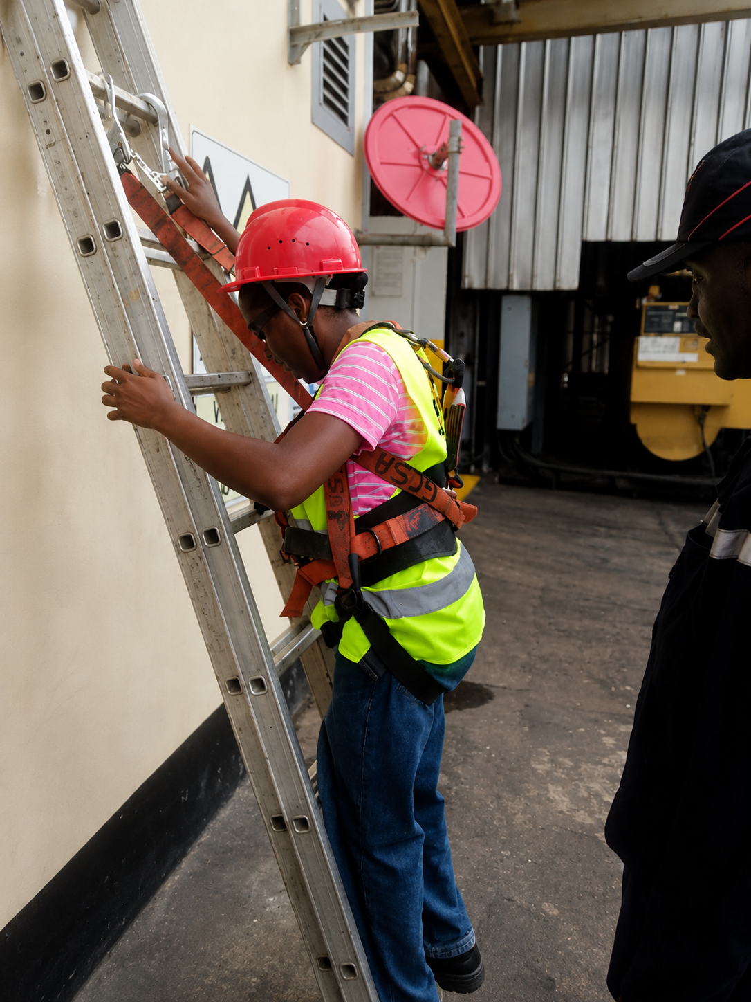 Ladder safety training